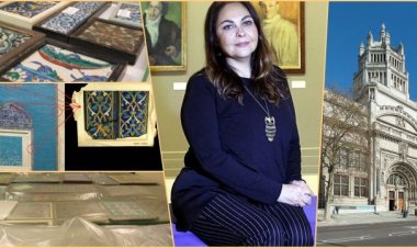 Türkiye'den çalınan çiniler Victoria and Albert Müzesi'nde bulundu.