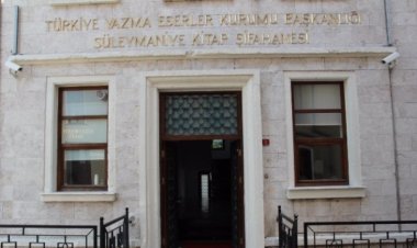 El yazması eserlere Süleymaniye Kitap Şifahanesinde yoğun bakım