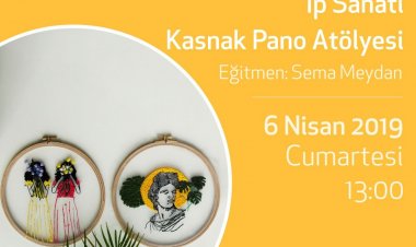 Yetişkinler için Kasnak Pano Atölyesi