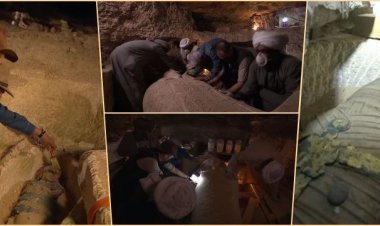 Mumya lahitinin açılışı Discovery Channel'da canlı yayınlandı