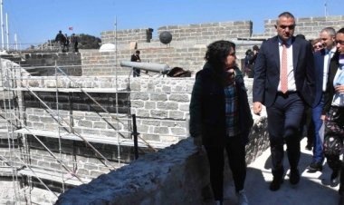 Bakan Ersoy: Bodrum Kalesi'ni 18 Mayısta açmaya hazırlanıyoruz