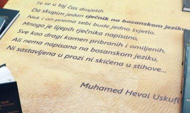 İlk Türkçe-Boşnakça sözlük: Makbûl-i Ârif - Potur Şâhidî