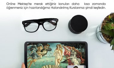 Hızlandırılmış Online Kurs Kayıtları Başladı | Neyi Keşfetmek İstersiniz?