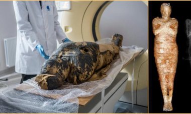 İlk kez hamile bir kadına ait mısır mumyası keşfedildi