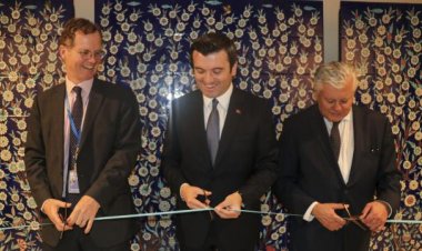 İznik çini panoları UNESCO binasının duvarını süsleyecek