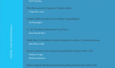Tarihçi Dergisi 2. Cilt 1. Sayı