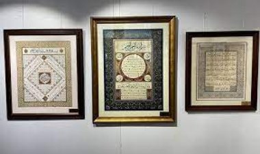 İslam medeniyetinin sanata yansıması konulu tezhip ve minyatür sergisi açıldı