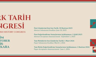Bildiri Çağrısı: XX. Türk Tarih Kongresi (2026)