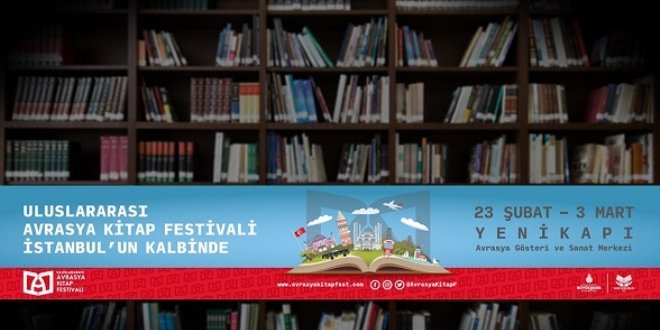 1. Uluslararası Avrasya Kitap Festivali başladı