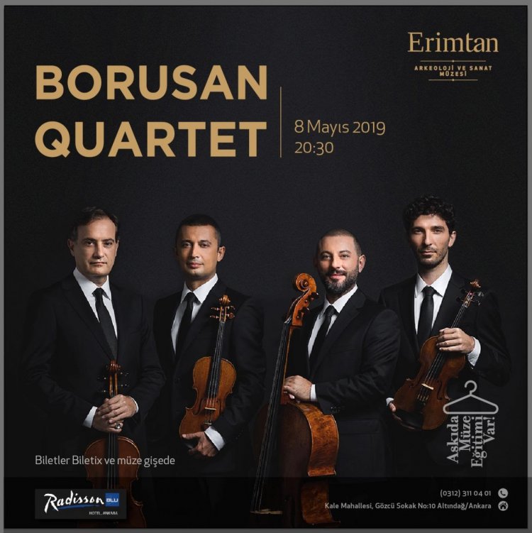 Borusan Quartet Erimtan Müzesi’nde