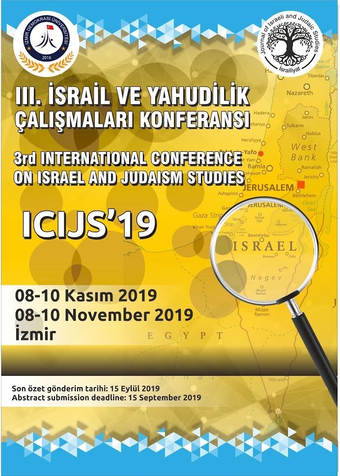 3. Uluslararası İsrail ve Yahudilik Çalışmaları Konferansı