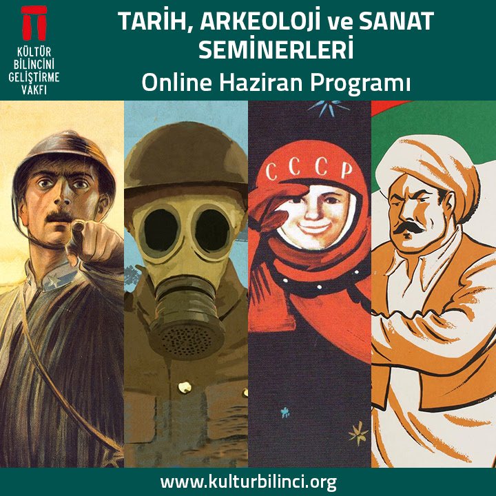 Tarih, Arkeoloji ve Sanat Seminerleri Online Haziran Programı