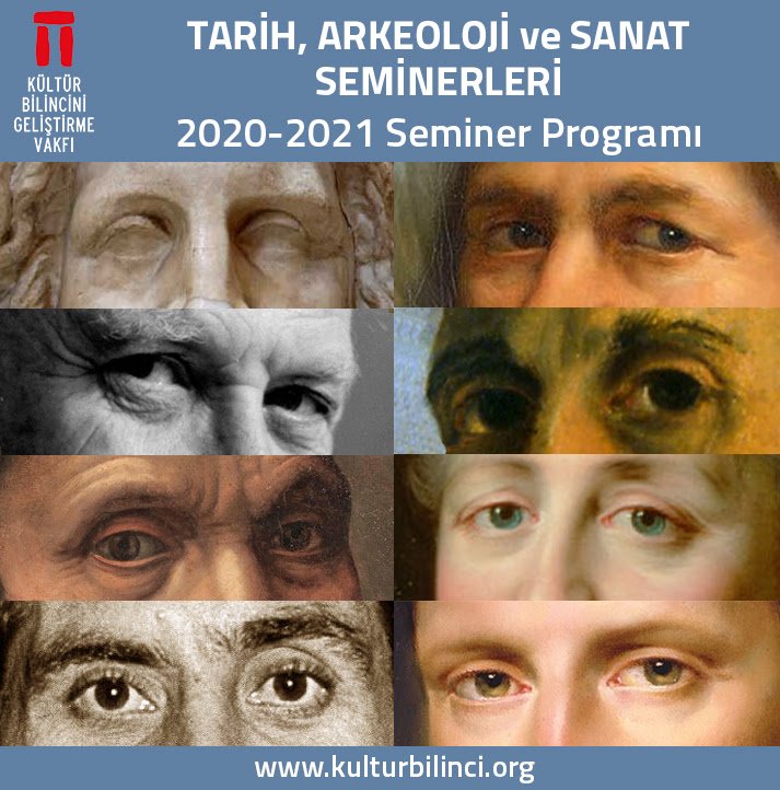 Tarih, Arkeoloji ve Sanat Seminerleri 2020-2021 Programı Huzurlarınızda