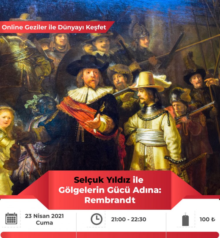 Sanat Dolu Online Geziler : Rembrandt