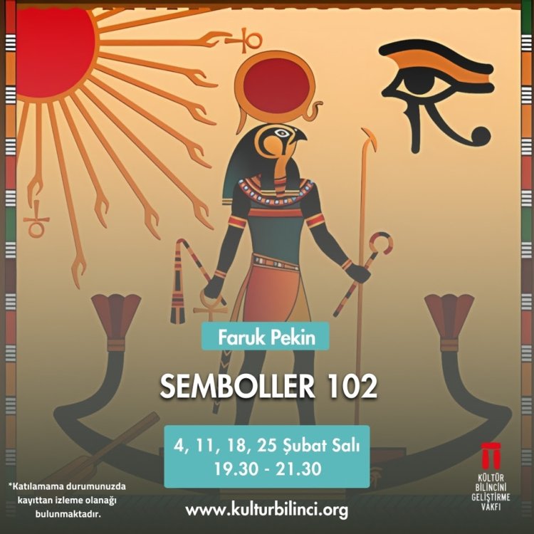 Faruk Pekin'le Semboller 102 Semineri Başlıyor