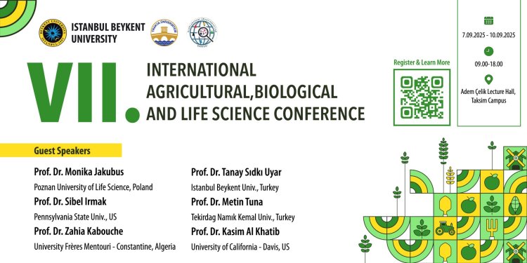 VII. International Agricultural, Bıological & Life Science Conference