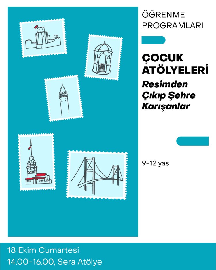 SSM'de Haftasonu Çocuk Atölyeleri